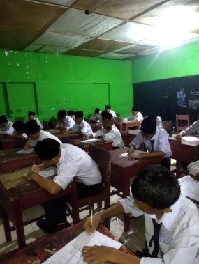Ujian Bahasa Santri Putra Semester Genap TP 2024-2025